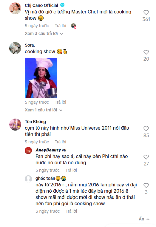 Fan sắc đẹp gọi MU 2025 là cooking show