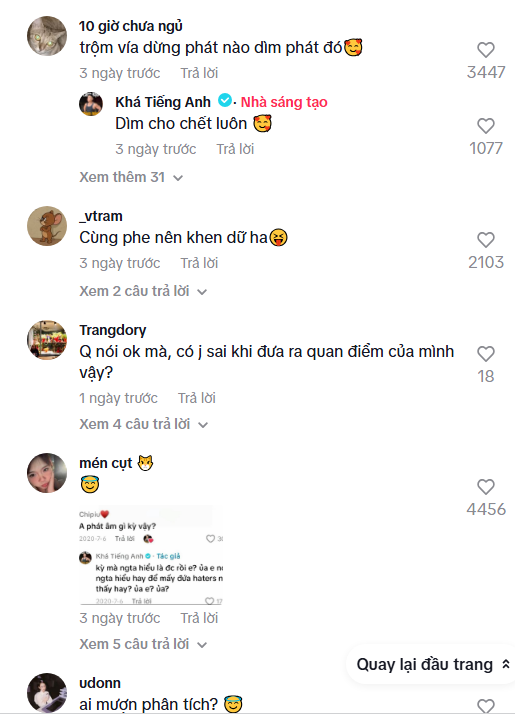 Cộng đồng mạng bình luận