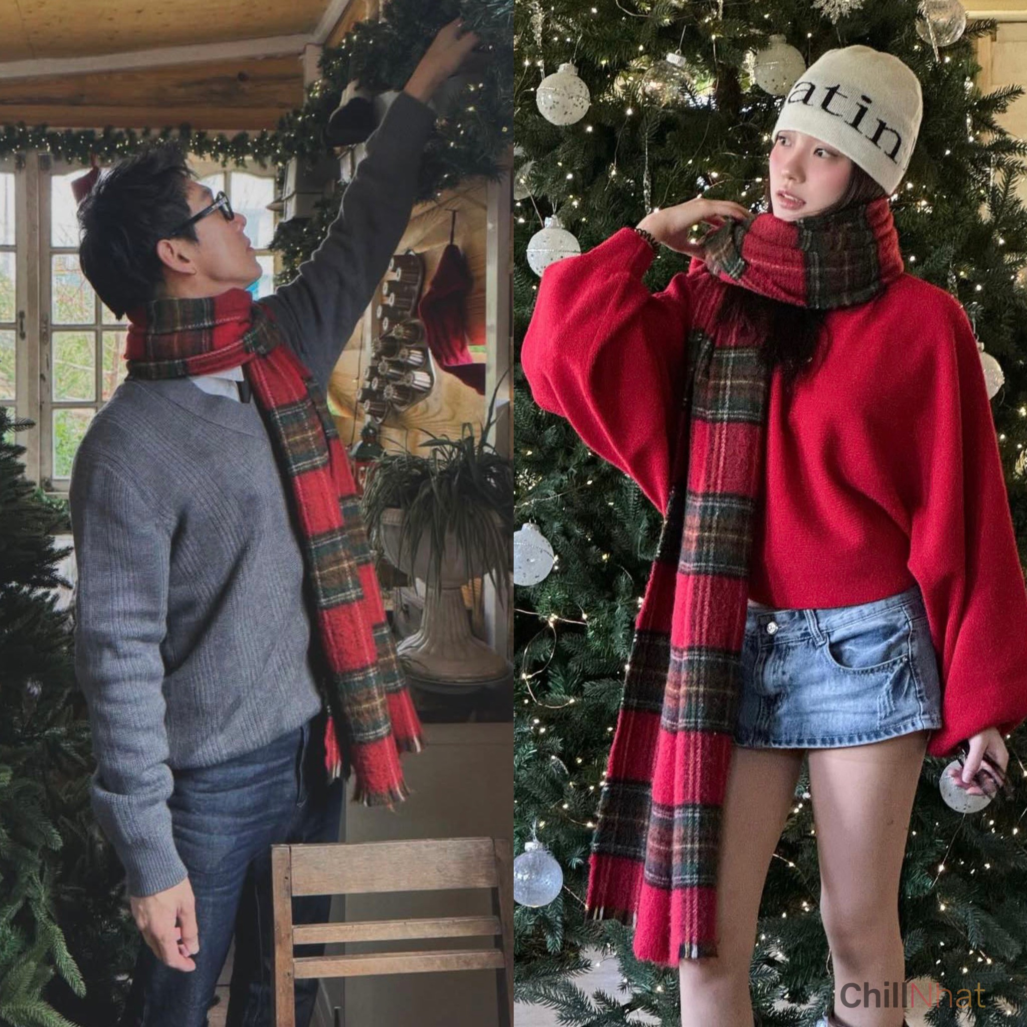 CĐM soi ra điểm chung giữa bài đăng của Song Luân và nữ hot girl. 