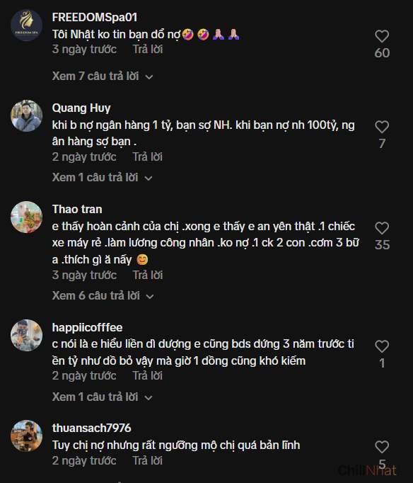 Nhiều bình luận chia sẻ và an ủi cô nàng giữa biến cố. 