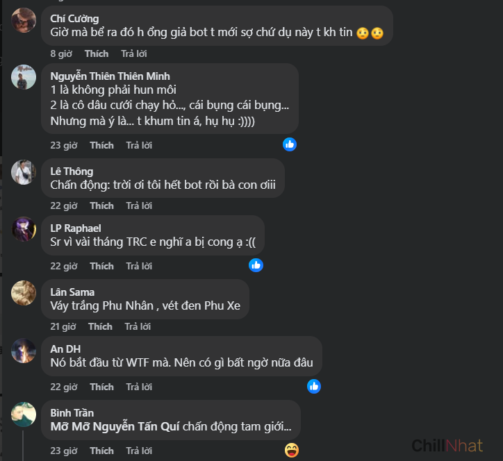 Không ít netizen tỏ ra nghi ngờ khi Chị Phiến thông báo lấy vợ.