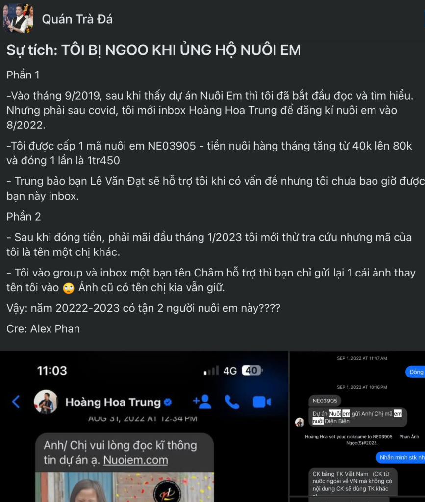 Cộng động mạng lên tiếng về dự án