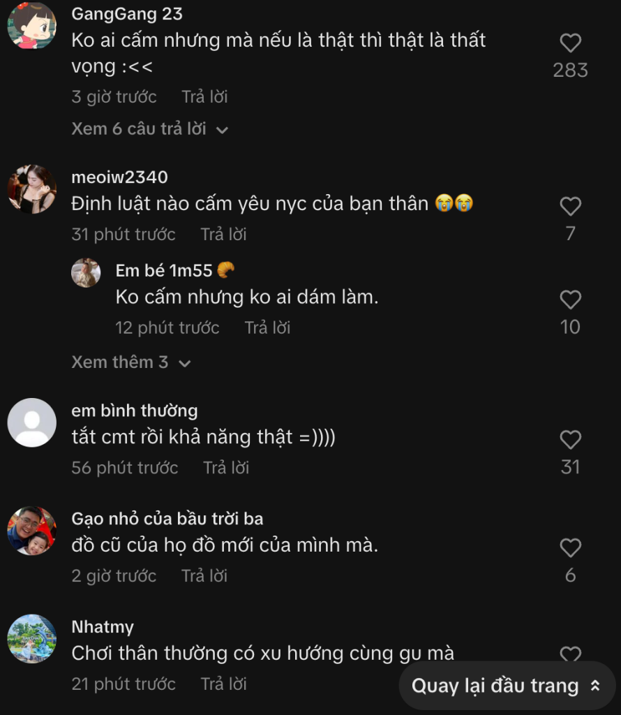 Cư dân mạng tỏ ra thất vọng nếu tin đồn này là thật