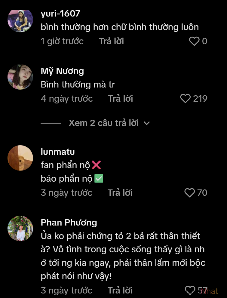 Giang cư mận cảm thấy bình thường khi Jennie nói vậy