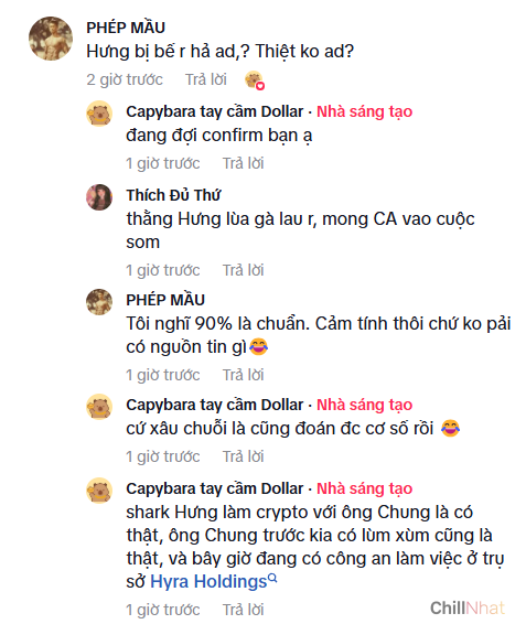 Giang cư mận nói gì khi nghe tin Shark Phạm Thanh Hưng bị bắt