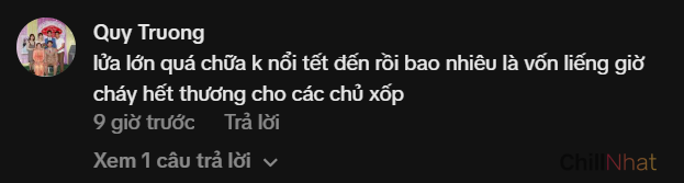 Giang cư mận xót xa bình luận