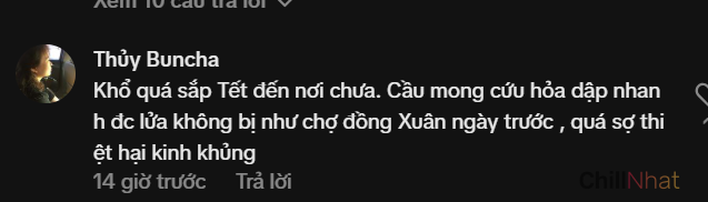 Giang cư mận xót xa bình luận