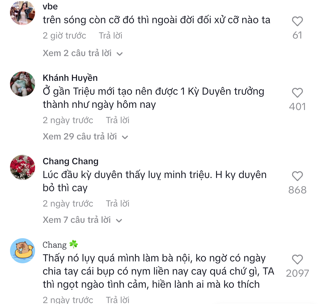 Minh Triệu đang ghen với người yêu mới của Kỳ Duyên chăng