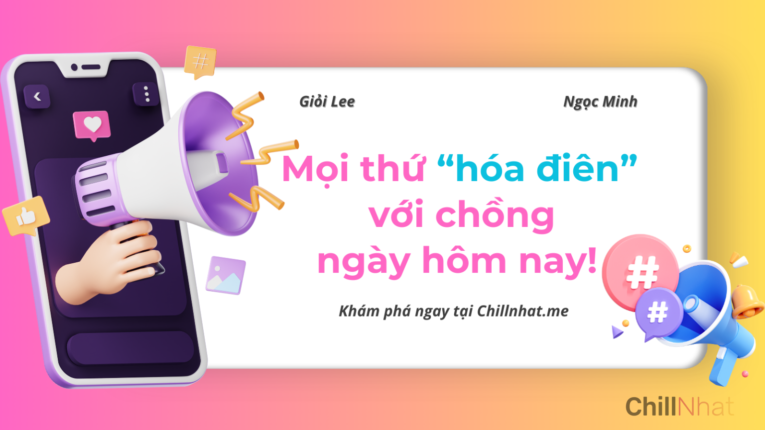 Mọi thứ hóa điên với chồng ngày hôm nay!