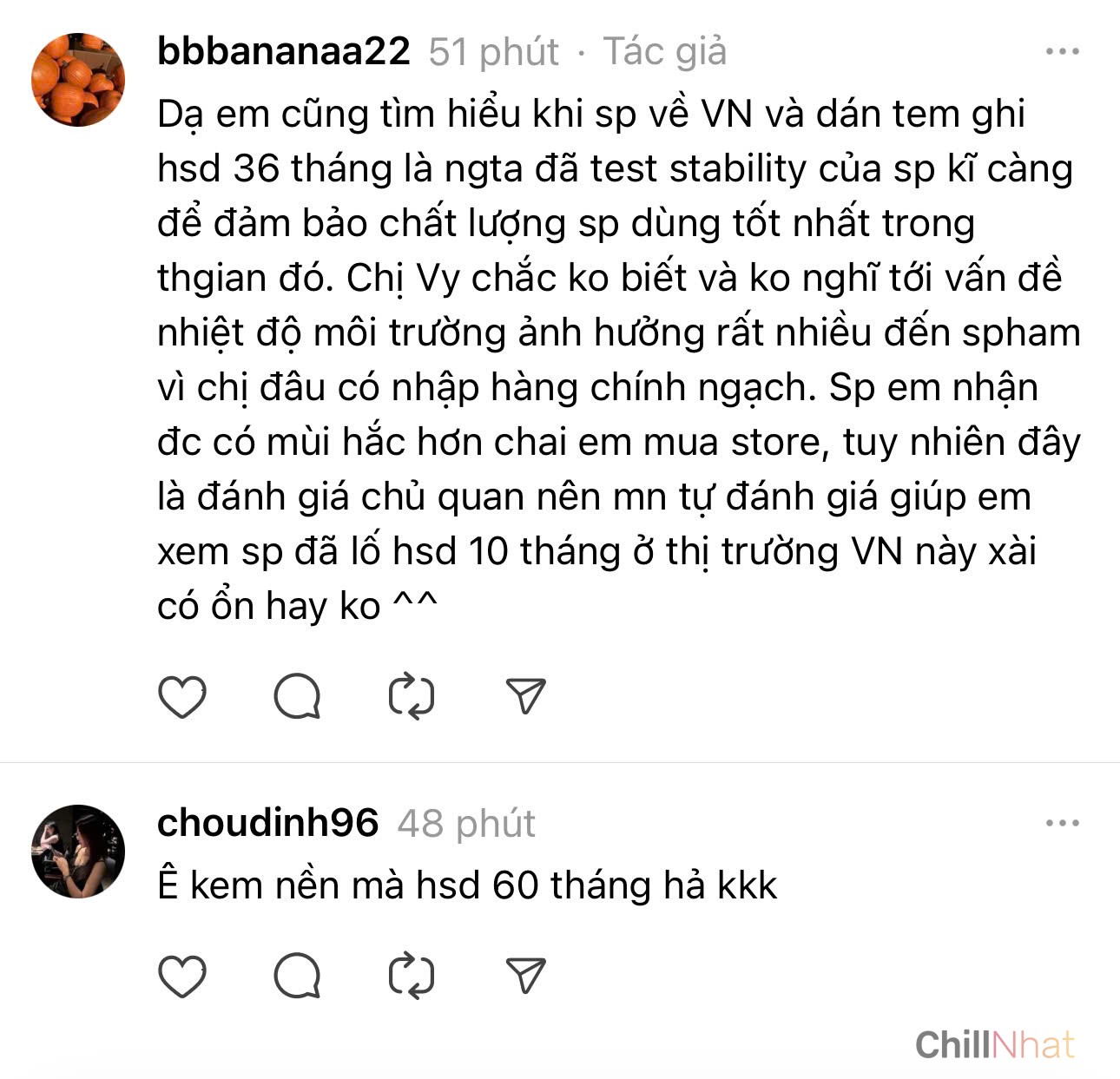 Người mua hàng lên tiếng thắc mắc