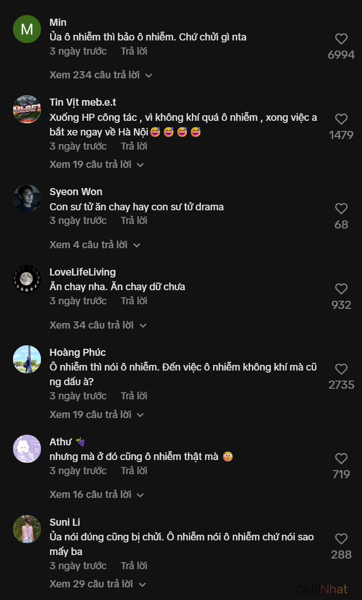 Nhiều giang cư mận lên tiếng bênh Tiktoker Sư tử ăn chay