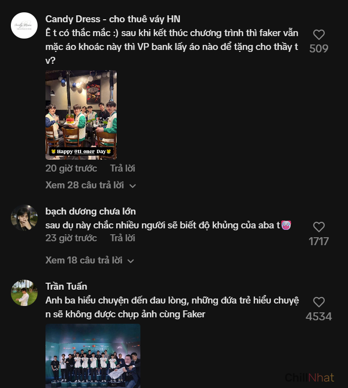 Thầy giáo Ba bị lừa áo Faker