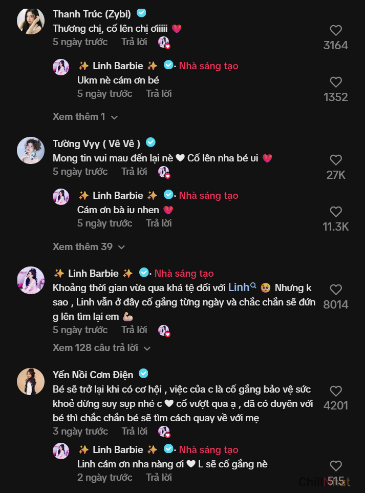 Phản ứng của cộng đồng mạng sau thông báo Linh Barbie mất con