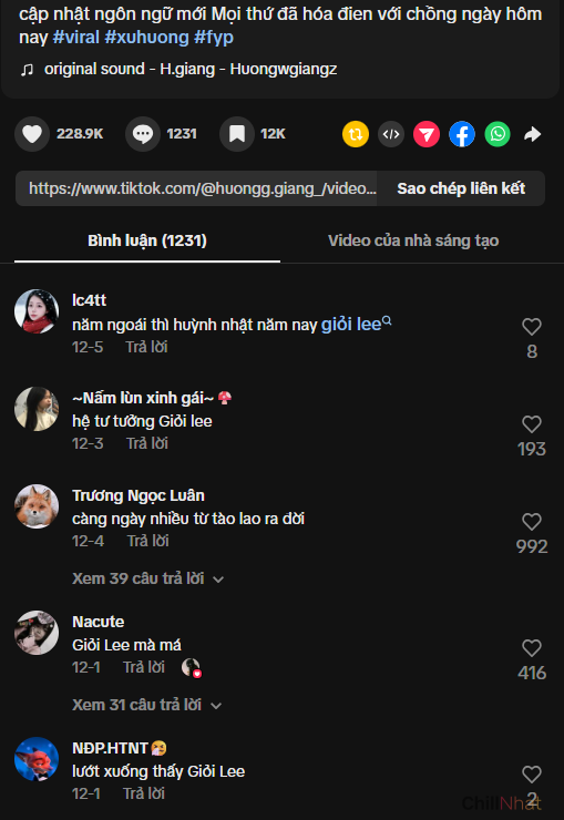 Dân mạng hưởng ứng nhiệt tình!