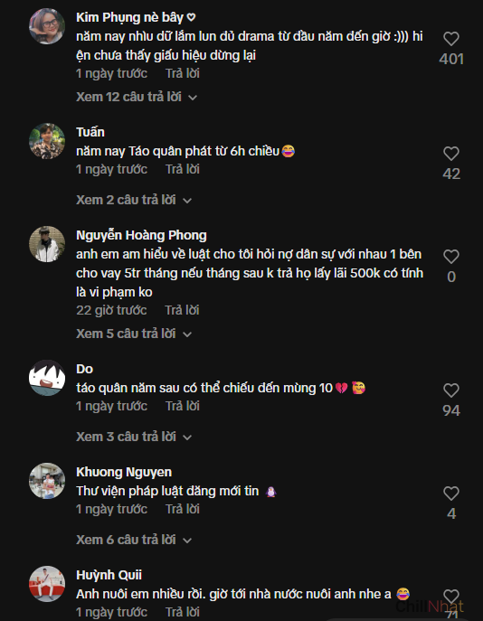 Nhiều bình luận hài hước cho rằng vụ việc sẽ được đưa vào chương trình Táo Quân cuối năm nay! 