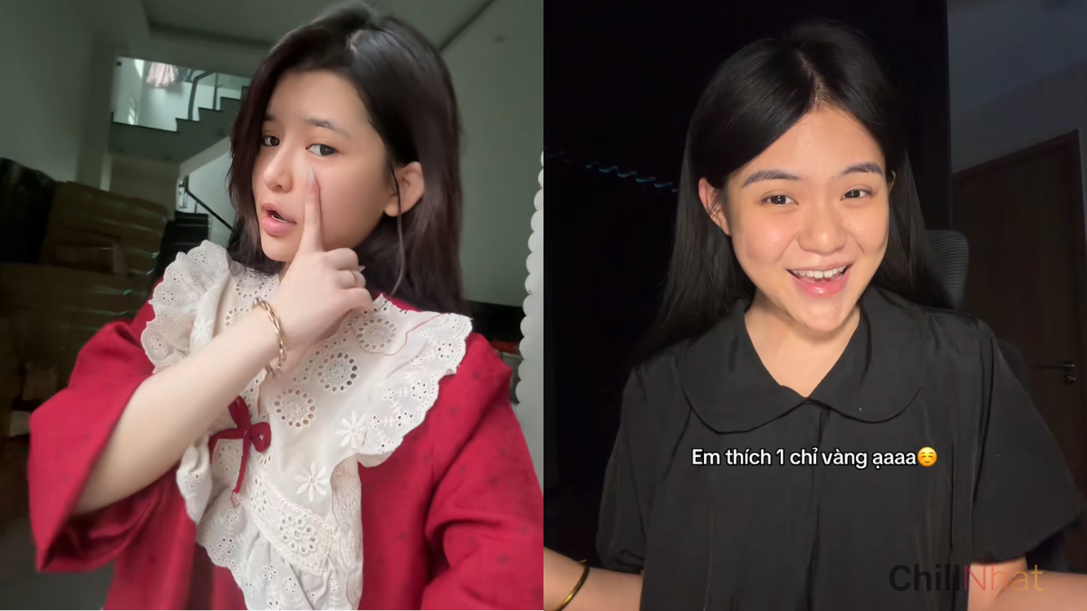 Nhiều tiktoker, hot girl mạng đu trend "Em không phấn không son cũng không ngọc ngà".