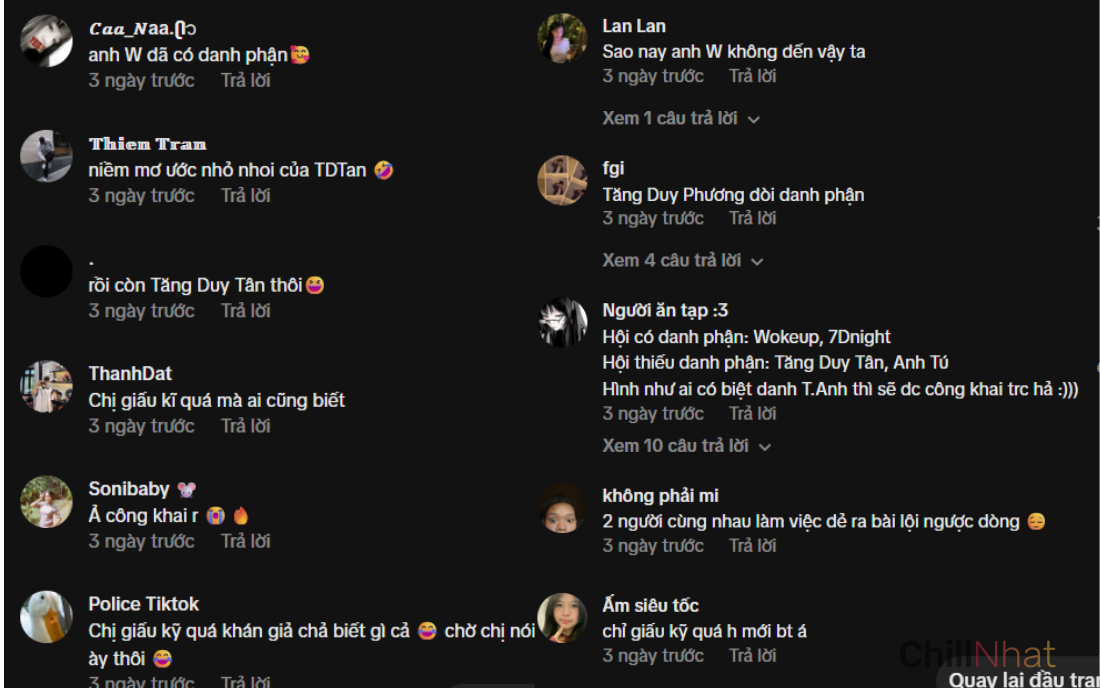 Bình luận thích thú của cư dân mạng.