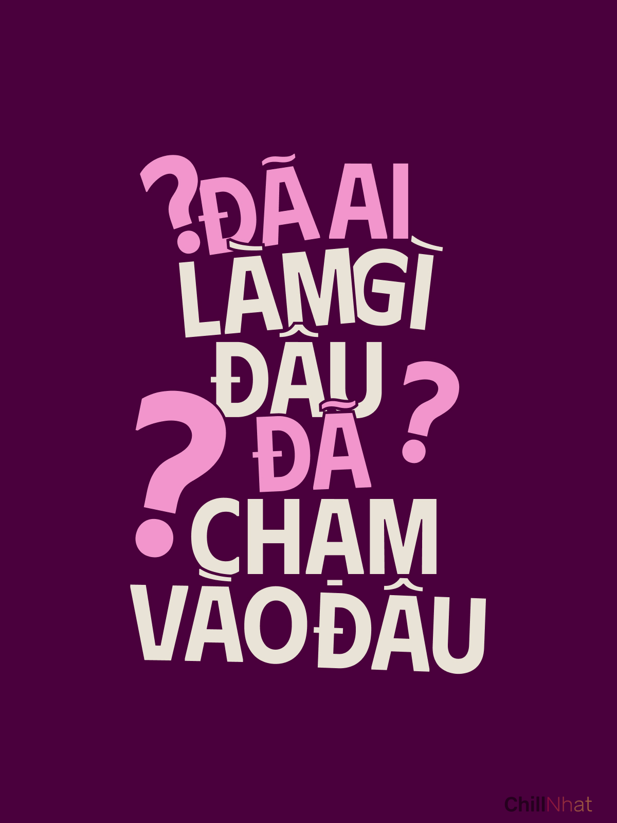 “Đã ai làm gì đâu? Đã ai chạm vào đâu?”