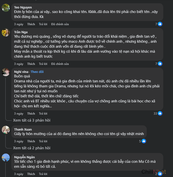 Nhiều bình luận tiếc nuối về chuyện tình đẹp của cả hai.