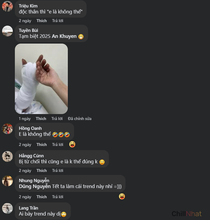 Giang cư mận tràn vào các bài đăng để hỏi thăm cách thức "đu trend".