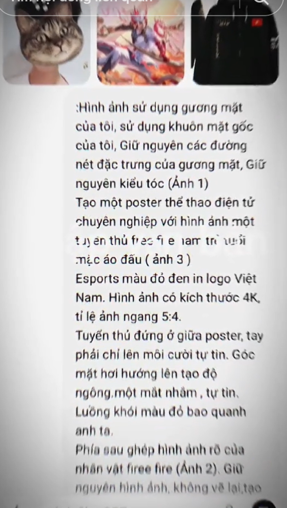 Người tham gia sẽ sử dụng câu lệnh và ảnh để tạo ra poster mong muốn